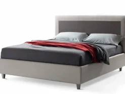 Best Letto imbottito con contenitore Flavia senza bottoni Stilfar a prezzo ribassato Letti