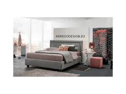 V&nice Letto imbottito con contenitore Chloe  a prezzo ribassato- Letti