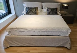 Divanidea Letto imbottito con contenitore Nuvola  a prezzo scontato- Letti