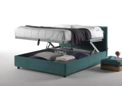 Letto imbottito con contenitore Febo a prezzo scontato^Salvetti Best