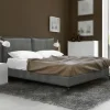 Clearance Letto imbottito con gambe Pegaso  a prezzo ribassato Letti