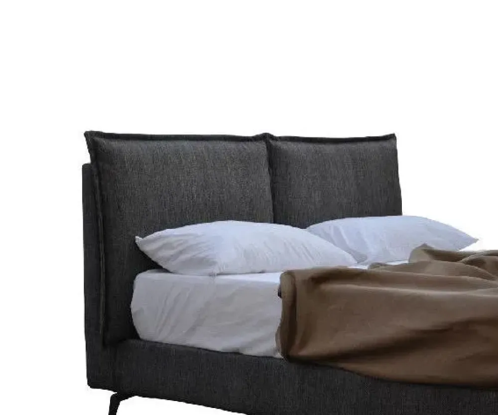 Clearance Letto imbottito con gambe Pegaso a prezzo ribassato Letti