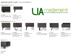 Samoa Letto imbottito con giroletto Form compatto a prezzo scontato- Letti