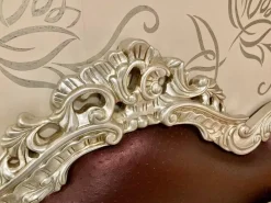 Di Liddo & Perego Letto imbottito con giroletto Chic  a prezzo ribassato- Letti