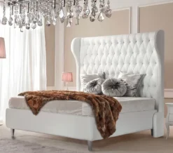 Letto imbottito con giroletto Portofino  a prezzo ribassato^Md work Discount