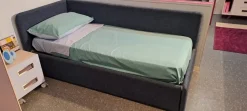 Moretti Compact Camerette Letto imbottito con giroletto Bravo  a prezzo scontato- Letti