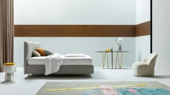 Letto imbottito con piedini Dread  a prezzo scontato^Twils New