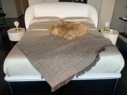 Best Letto imbottito con piedini Domenica 160x200  a prezzo scontato Letti