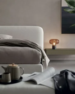 Dall'Agnese Letto imbottito Hary * a prezzo scontato!- Letti