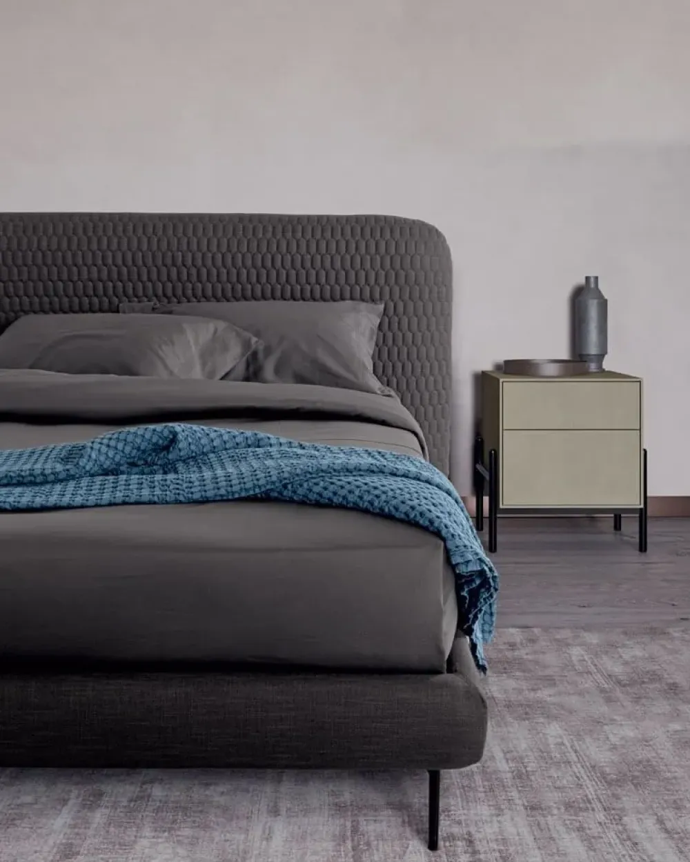 Dall'Agnese Letto imbottito Hary * a prezzo scontato!- Letti