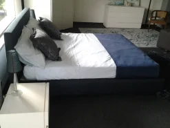 letto imbottito in tessuto sfoderabile matrimoniale^Twils