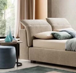 Discount Letto imbottito modello Apollo di scontato 35% Letti