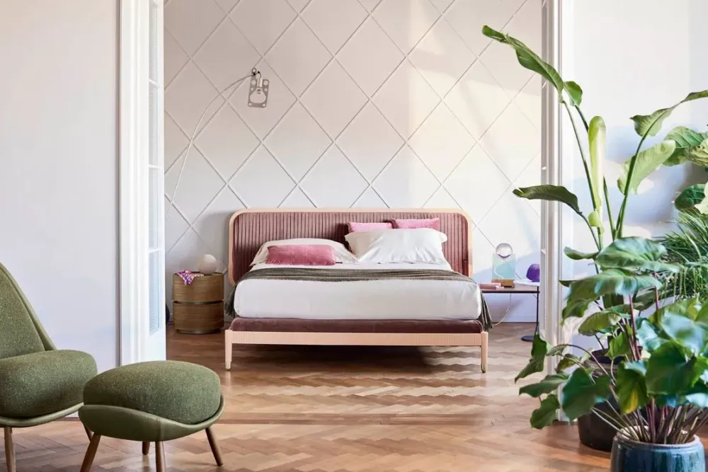 Letto imbottito modello Amante di scontato 31%^Pianca Discount