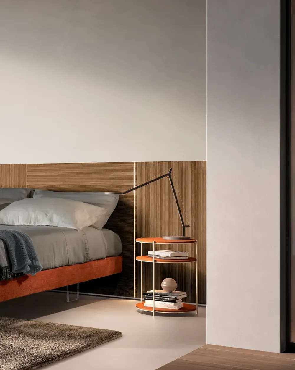 Letto imbottito modello Carrè di scontato 17%^Adok Clearance