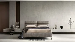Letto imbottito modello Chop di scontato 35%^Samoa