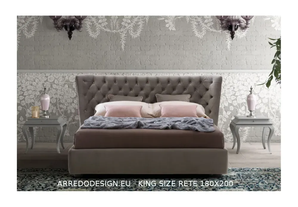 Best Letto imbottito modello Caravaggio di scontato 35% Letti