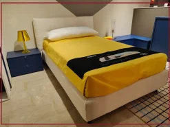 Online Letto imbottito modello Cut compatto di scontato 36% Letti