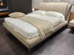 Letto imbottito modello Dress slim di scontato 34%^Novaluna Best