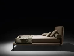 Twils Letto imbottito modello Elle di scontato 30%- Letti