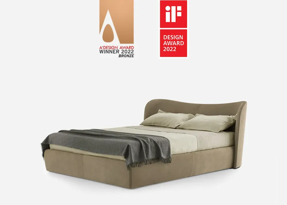 Letto imbottito modello Embrace di scontato 30%^Pianca Online