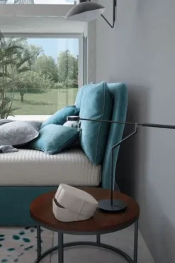 Online Letto imbottito modello Fris di scontato 30% Letti