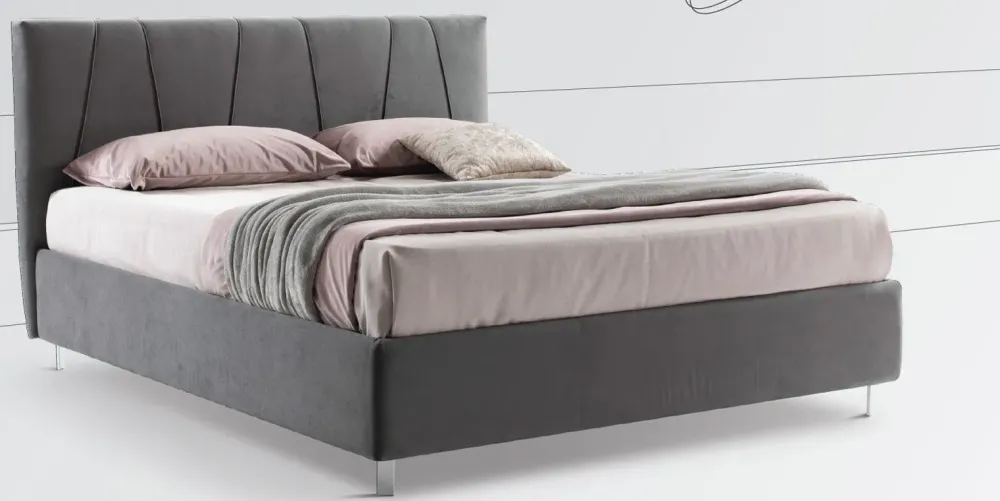 Stilfar Italia Letto imbottito modello Fatima: richiedi ora il prezzo- Letti