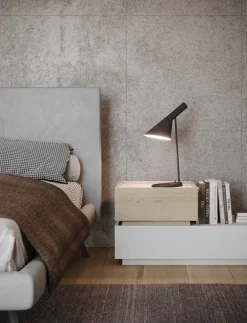 Outlet Letto imbottito modello Kudo di scontato 40% Letti