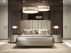 New Letto imbottito modello Letto maxi 200 x 200 luxury venice di scontato 41% Letti