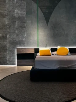 Letto imbottito modello Letto space di scontato 30%^NovaMobili Best