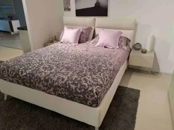 Letto imbottito modello Letto modello plio con contenitore di scontato 30%^Oggioni Outlet