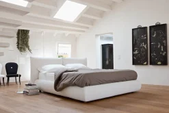 Outlet Letto imbottito modello Letto principe imbottito di scontato 40% Letti