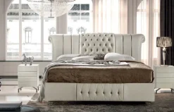 Online Letto imbottito modello Letto veneziano luxury italia pelle  di scontato 45% Letti