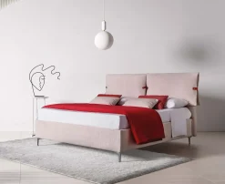 Letto imbottito modello Primrose * di scontato 35%^Le Comfort New