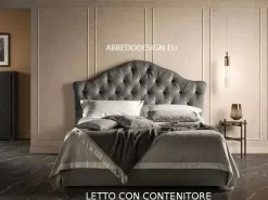 Outlet Letto imbottito modello Queen * di scontato 35% Letti