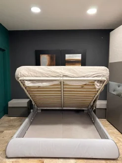 Letto imbottito modello Roger di scontato 50%^Giessegi Hot