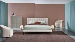 Letto imbottito modello Thomas di scontato 30%^Twils Best