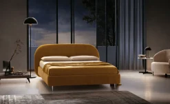 Letto imbottito modello Whell di scontato 40% Letti