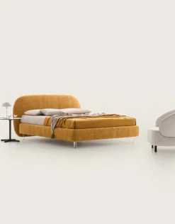 Letto imbottito modello Whell di scontato 40% Letti