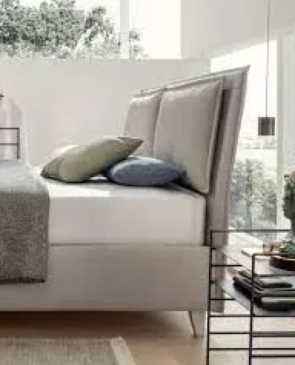 Discount Letto imbottito modello Wiki di scontato 15% Letti