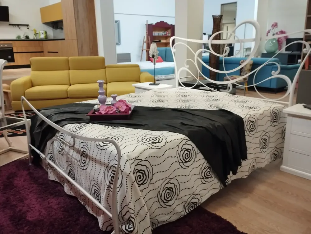 Giusti Portos Letto in ferro battuto modello Letto di scontato 78%- Letti