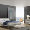 Best Letto in laccato con gambe Folio graphic  a prezzo ribassato Letti