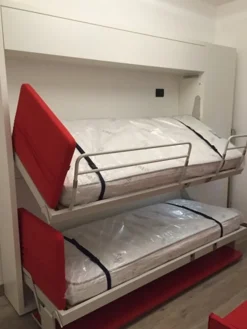 Hot Letto in legno a scomparsa Kali duo board 2200  a prezzo scontato Letti