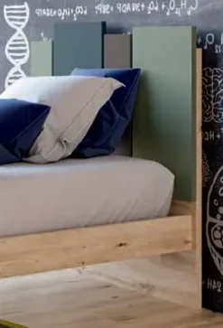 Letto in legno con gambe Mix a prezzo scontato^ZG Mobili Discount