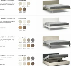 Sale Letto in legno con gambe Quadro matrimoniale a prezzo scontato Letti