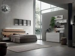 Letto in legno con gambe Scudo Maronese a prezzo ribassato^Maronese ACF Sale