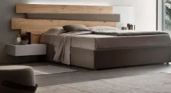 Letto in legno con gambe Scudo Maronese a prezzo ribassato^Maronese ACF Sale