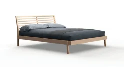 Letto in legno con giroletto Letto moderno ginevra Mottes selection a prezzo scontato^Collezione esclusiva Clearance