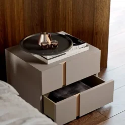 Letto in legno con giroletto Letto moderno ginevra Mottes selection a prezzo scontato^Collezione esclusiva Clearance