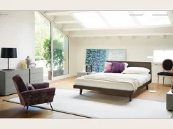 Sangiacomo Letto in legno con giroletto Febo  a prezzo ribassato- Letti