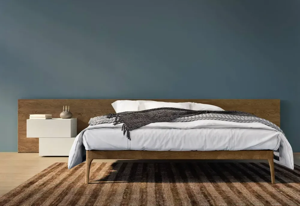 Letto in legno con giroletto Le fleur a prezzo ribassato^Fratelli Mirandola New
